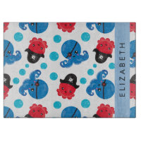 Pirate Octopus, Motif Octopus, Mer, Votre Nom