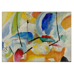 Planche À Découper PixDezines Kandinsky 1913 Bataille Navale Improv 3
