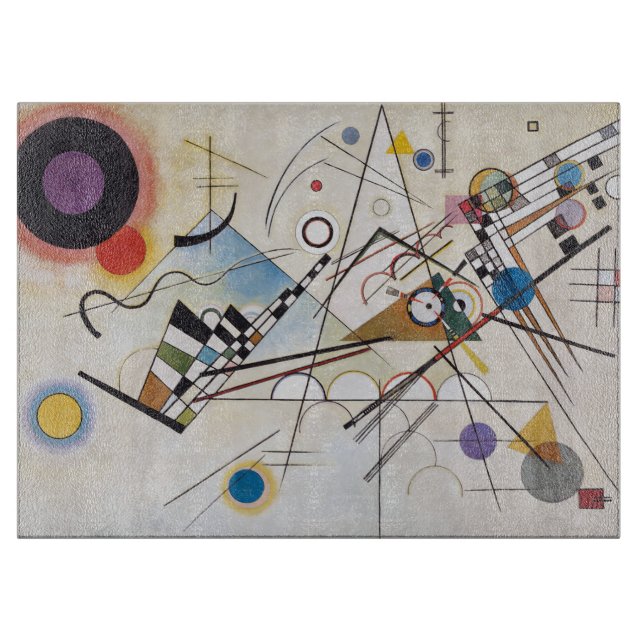 Planche À Découper PixDezines Kandinsky 1923 Composition VIII (Devant)