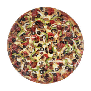 Planche À Découper Pizzawith the Works