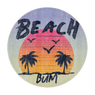 Planche À Découper Plage/littoral/tropical/hawaïen