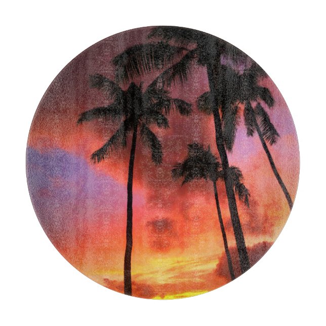 Planche À Découper Plages tropicales | Maui Hawaii (Devant)