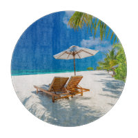 Plages tropicales | Plage de chaises longues Bora