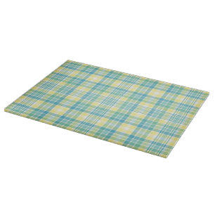 Planche À Découper Plaid en pastel