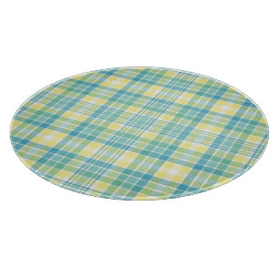 Planche À Découper Plaid en pastel