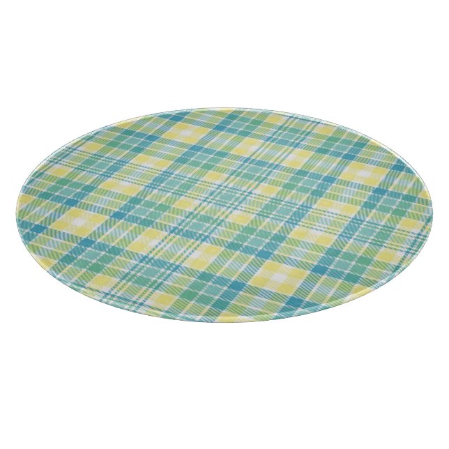 Planche À Découper Plaid en pastel (Coin)