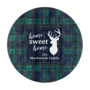 Planche À Découper Plaid Holiday Tartan Clan Blackwatch personnalisé