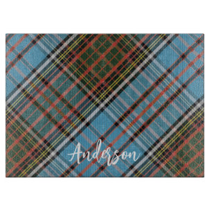 Planche À Découper Plaid Rustique Anderson classique Tartan personnal