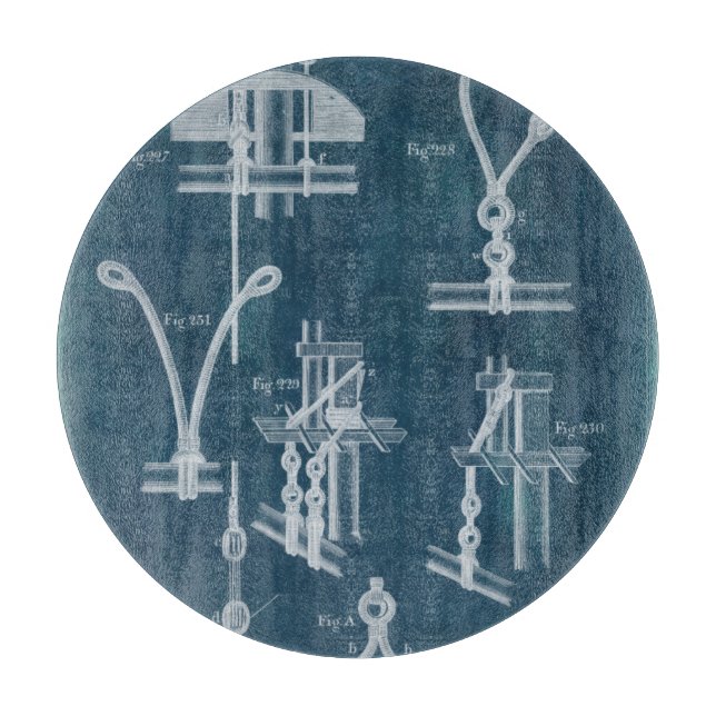 Planche À Découper Plan détaillé nautique IV (Devant)