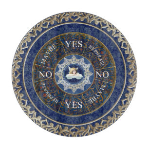 Planche À Découper Planche à Pendule Diviser Jeu Angel Bleu