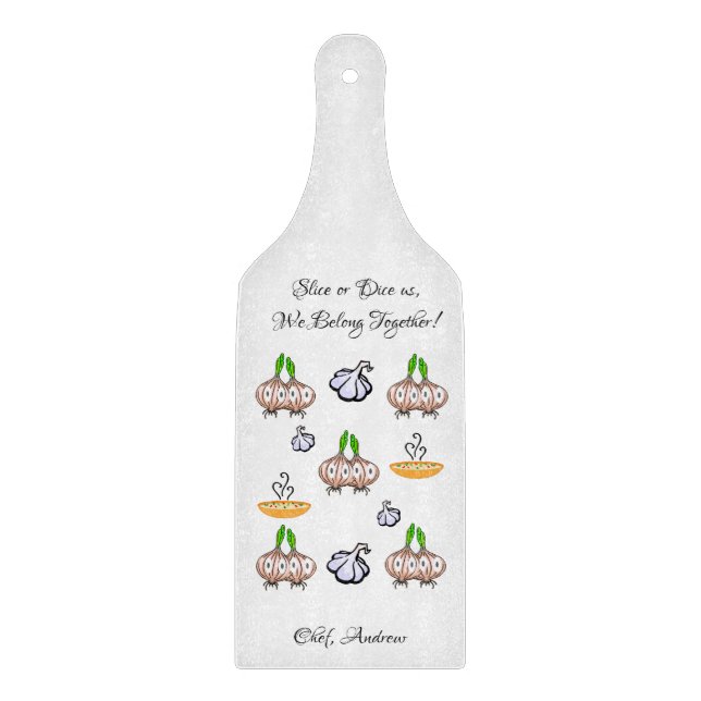 Planche À Découper Planche À Verre Onions Soupe D'Ail Nous Appartenon (Devant)