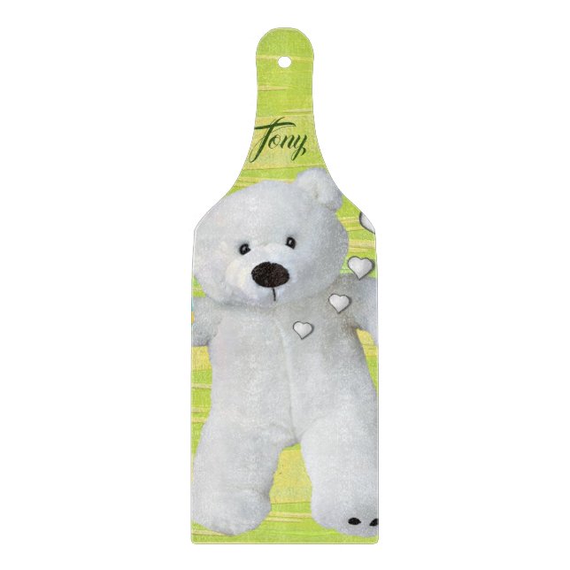 Planche À Découper Planche de coupe en verre de Pâques (Devant)