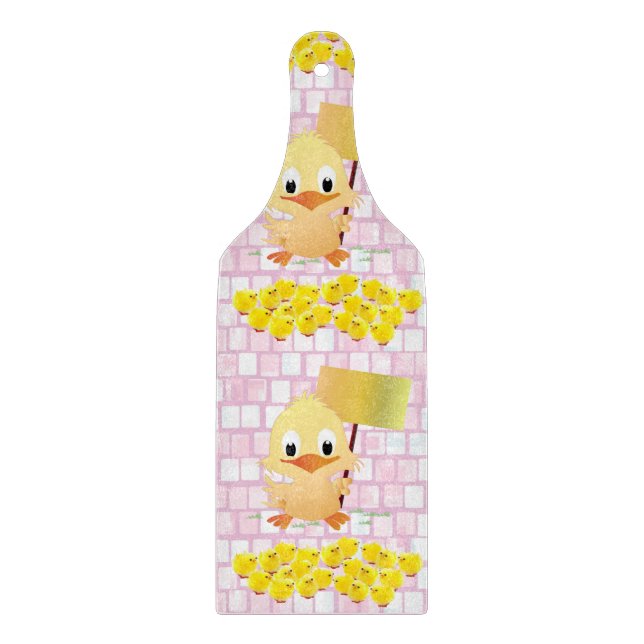 Planche À Découper Planche de coupe en verre de Pâques (Devant)