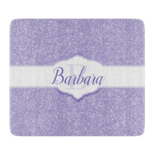 Planche À Découper Planche de découpe de monogramme de Parties scinti