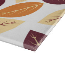 Planche de découpe simple d'automne