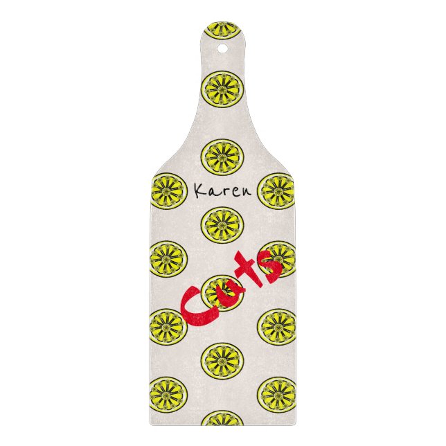 Planche À Découper Planche de verre Citron (Devant)