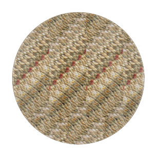 Planche À Découper Planche Décorative de Décoration en Verre 12" Uniq