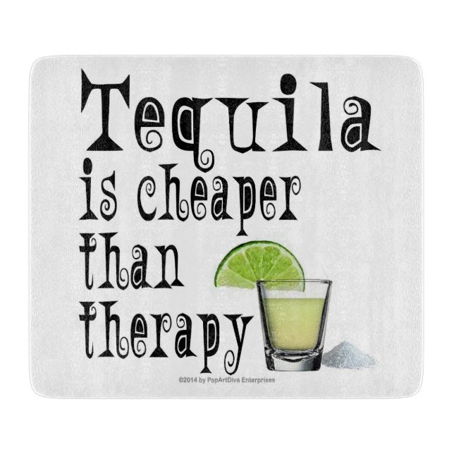 PLANCHE À DÉCOUPER PLANCHES DE DÉCOUPE EN VERRE, TEQUILA MOINS CHER Q (Devant)