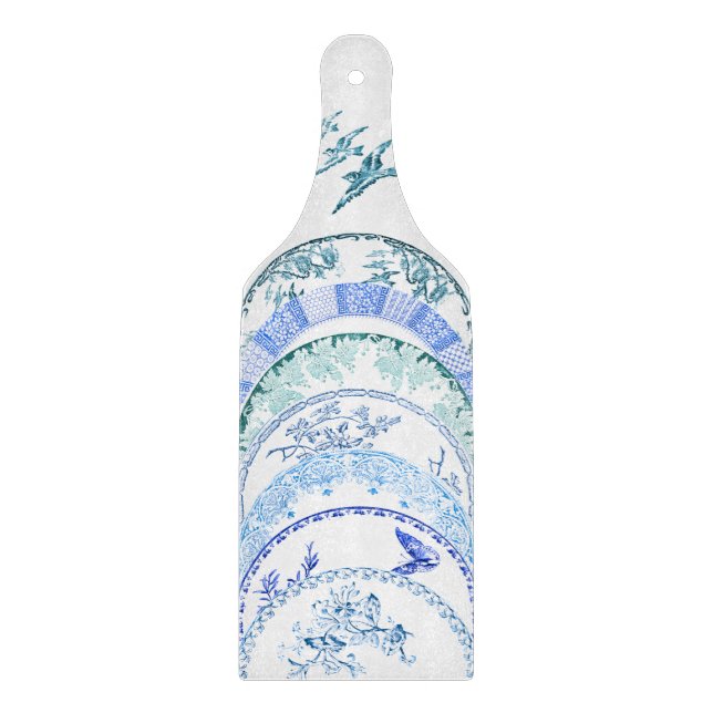 Planche À Découper Plaque d'antiquité française | BLUE BIRD Decboard (Devant)