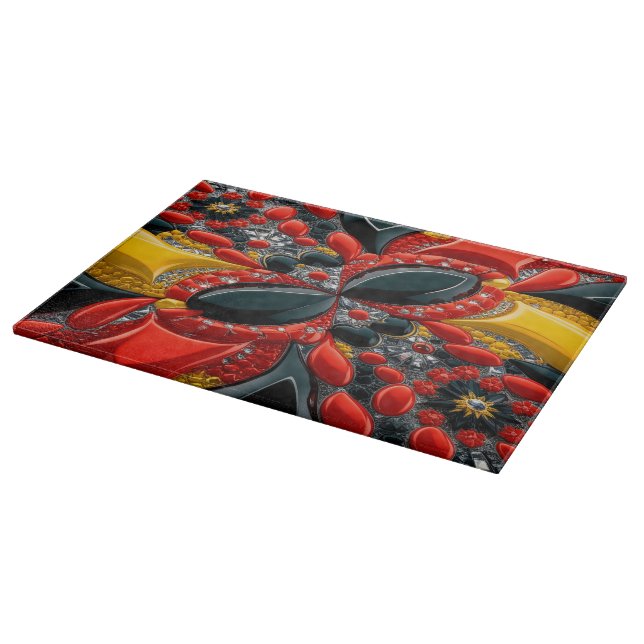 Planche À Découper Plateau de coupe avec design couleur Allemagne (Coin)