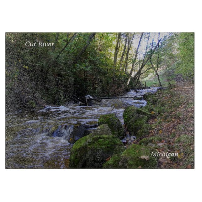 Planche À Découper Plateau de coupe de la rivière (Devant)