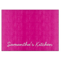 Plateau de coupe en verre personnalisé | Rose et b