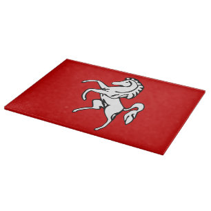 Planche À Découper Plateau de coupe patriotique avec Drapeau de Kent,