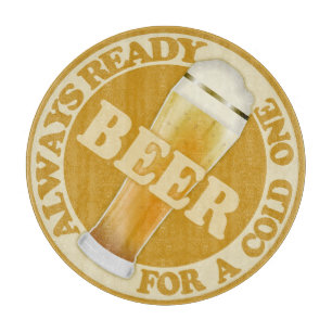 Planche À Découper Plateau de découpe de la bière