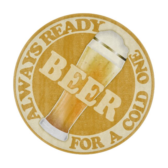 Planche À Découper Plateau de découpe de la bière (Devant)
