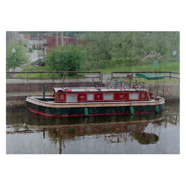 Planche À Découper Plateau de découpe du bateau Erie Canal (Devant)