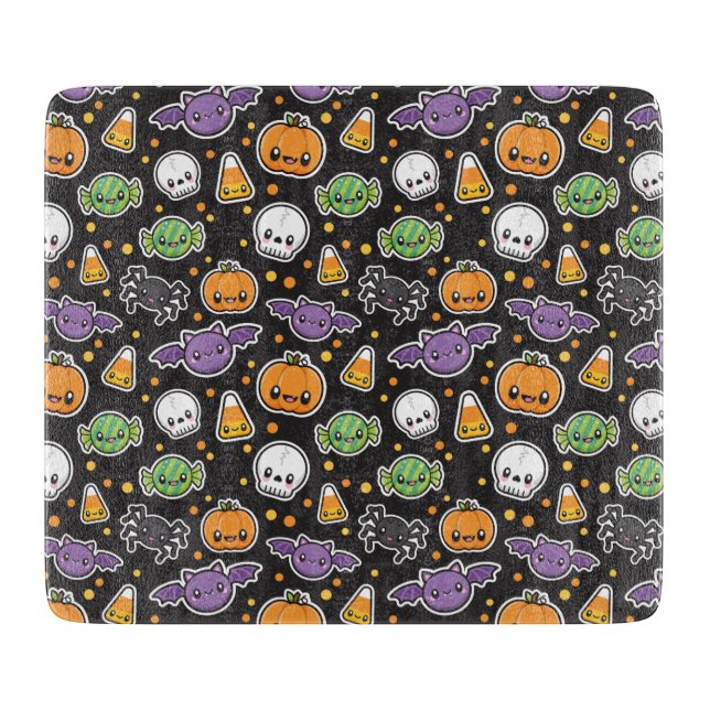 Planche À Découper Plateau de découpe Halloween Traitements (Devant)
