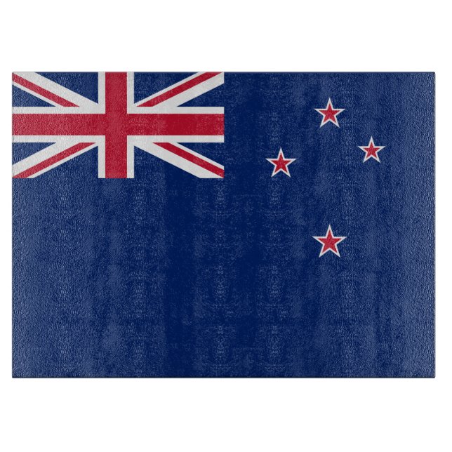 Planche À Découper Plateau de découpe patriotique avec Drapeau de Nou (Devant)