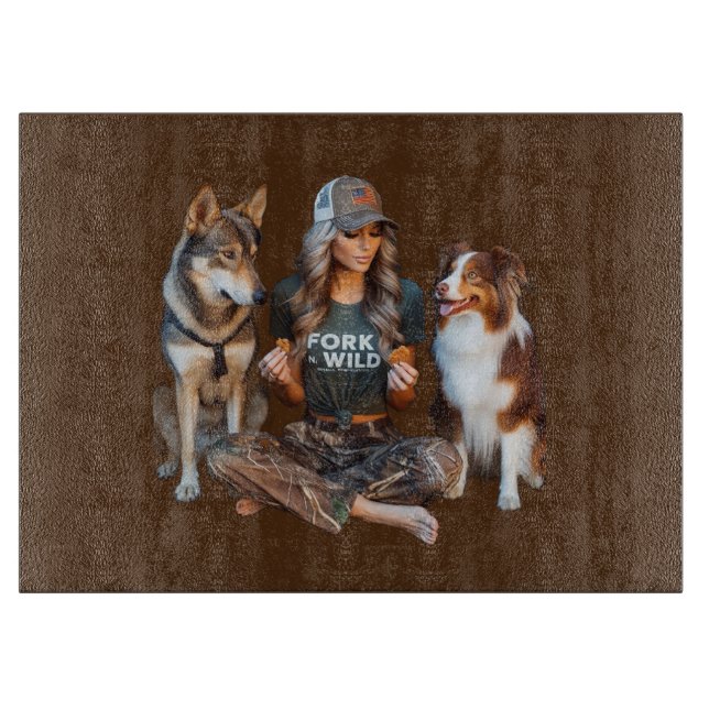 Planche À Découper Plateau de service ForknWild (Devant)