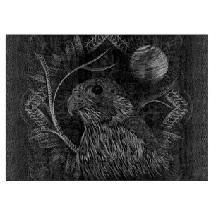 Planche À Découper Pleine lune de faucon