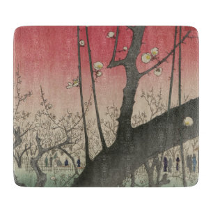 Planche À Découper Plum Estate Japonais Edo Woobblock Plum