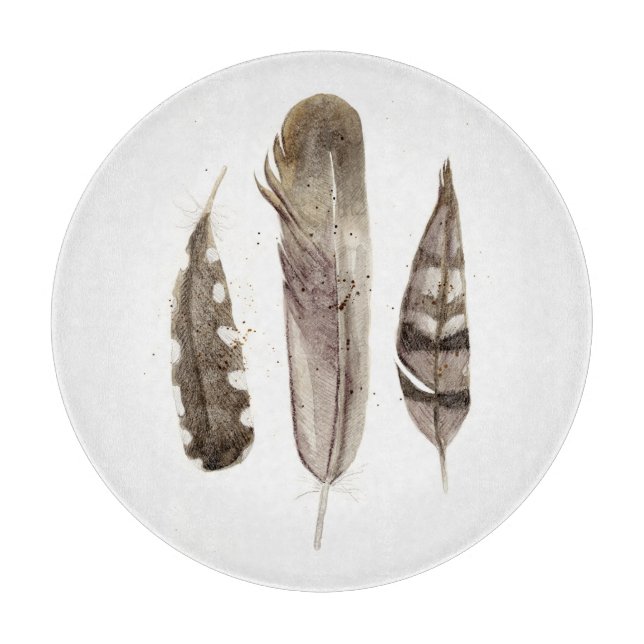 Planche À Découper Plumes de ton II (Devant)