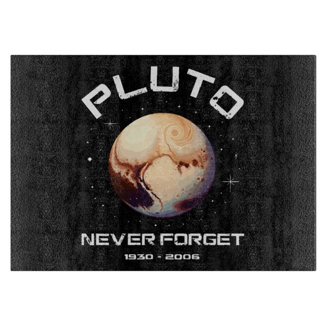 Planche À Découper Pluton N'oublie Jamais (Devant)