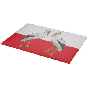 Planche À Découper Polish white stork