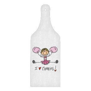 Planche À Découper Pom-Pom Rose
