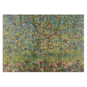 Planche À Découper Pommier de Gustav Klimt, Art Nouveau vintage