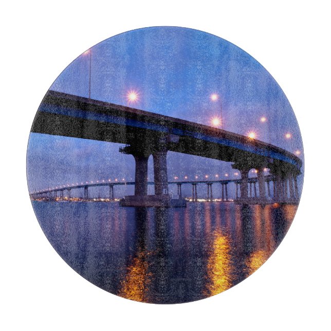 Planche À Découper Pont du Coronado à Dusk (Devant)
