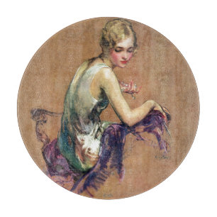 Planche À Découper Portrait en pastel