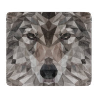 Portrait géométrique Wolf Lone