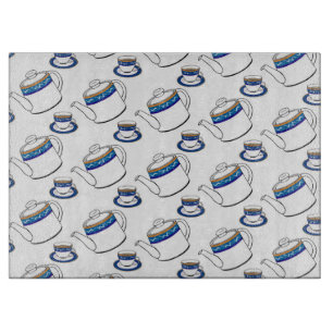 Planche À Découper Pots de thé