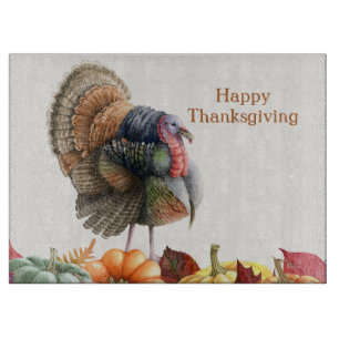 Planche à découper pour dinde de Thanksgiving