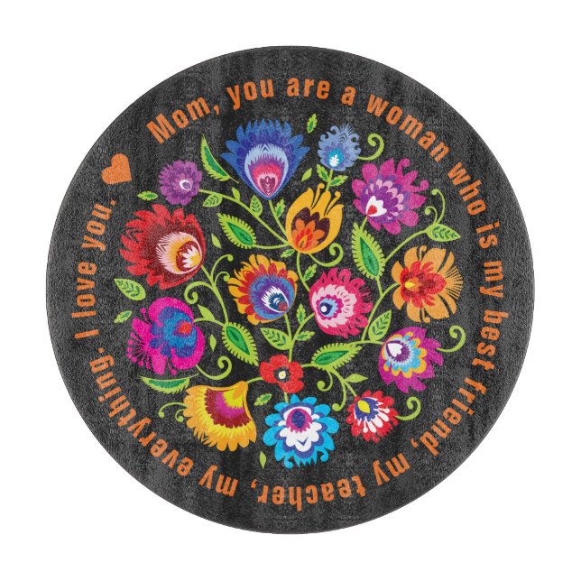 Planche À Découper Pour la composition du folklore polonais mère (Devant)