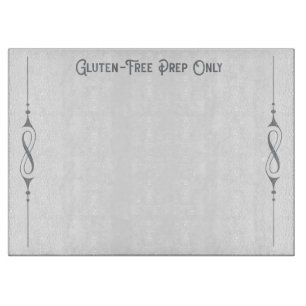 Planche À Découper Prép sans gluten seulement avec des parchemins