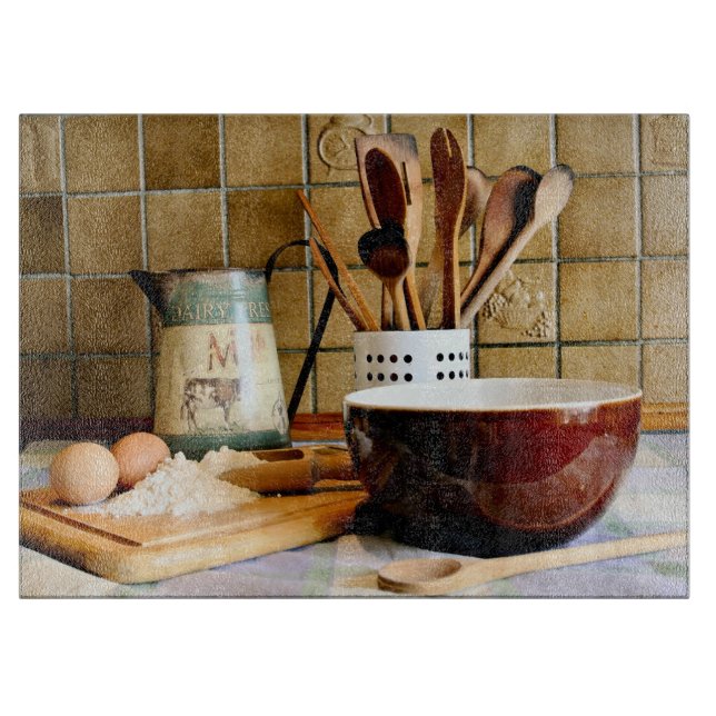 Planche À Découper Préparez pour la cuisson (Devant)