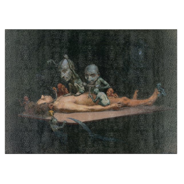 Planche À Découper Près De L'Expérience De La Mort Voir Le Mal Esprit (Devant)