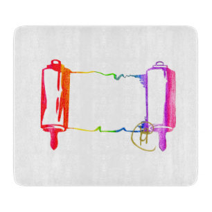 Planche À Découper Pride Torah Art Challah Commission de coupe